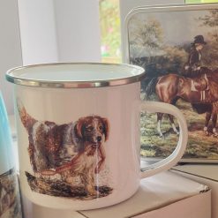 Enamel Tin Mug ~ Sausage Thief